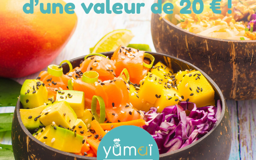 #JEUCONCOURS YUMAI gagne ta commande d’une valeur de 20€* !